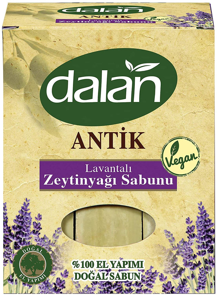 DALAN HAND-MADE LAVENDER SOAP WITH OLIVE OIL 6-PIECES SET