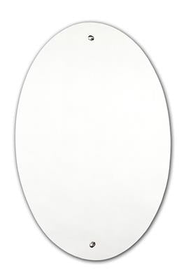 Tema Surefix Pre-Drilled Mirror Oval 60x40
