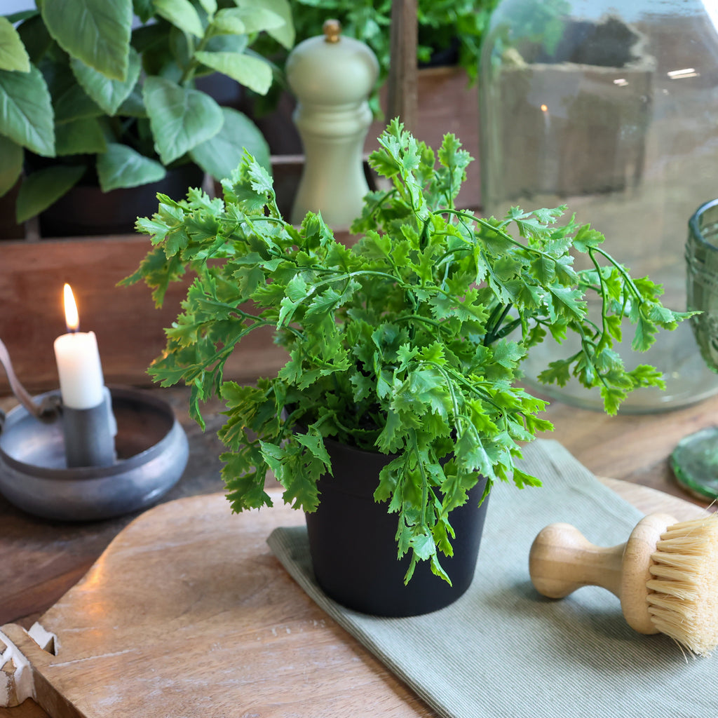 FAUX PARSLEY FLEUR