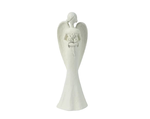 Angel holding Flowers Ornament H32.8cm