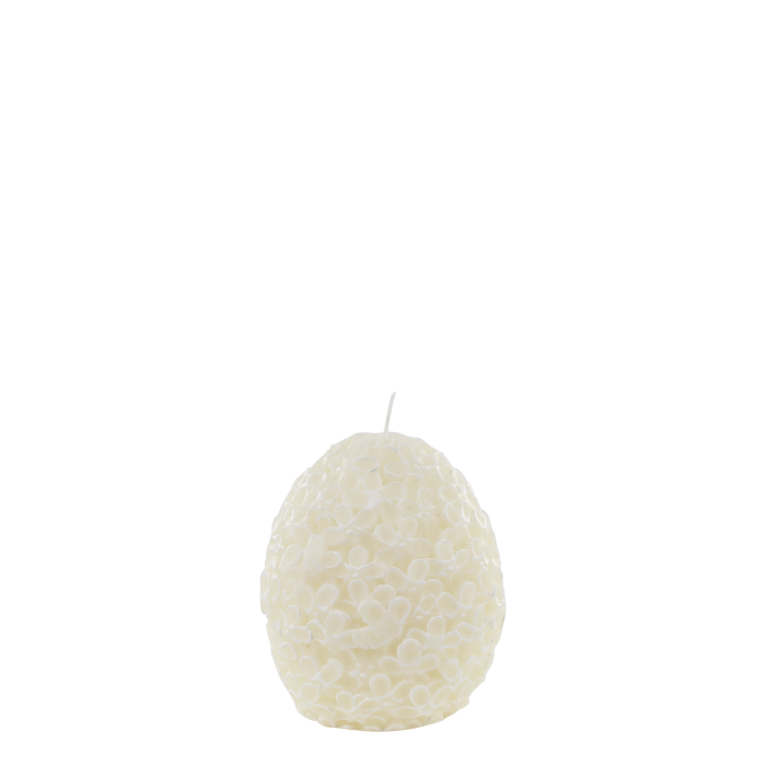 Vienne Pillar Candle With Leaf Pattern