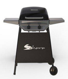 2 BURNER SAHARA RAPID ASSEMBLY GAS BBQ