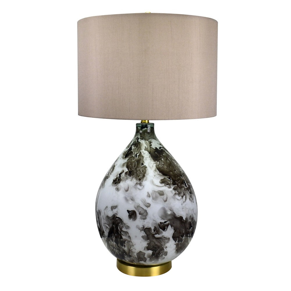 Alysa Glass Table Lamp 80cm