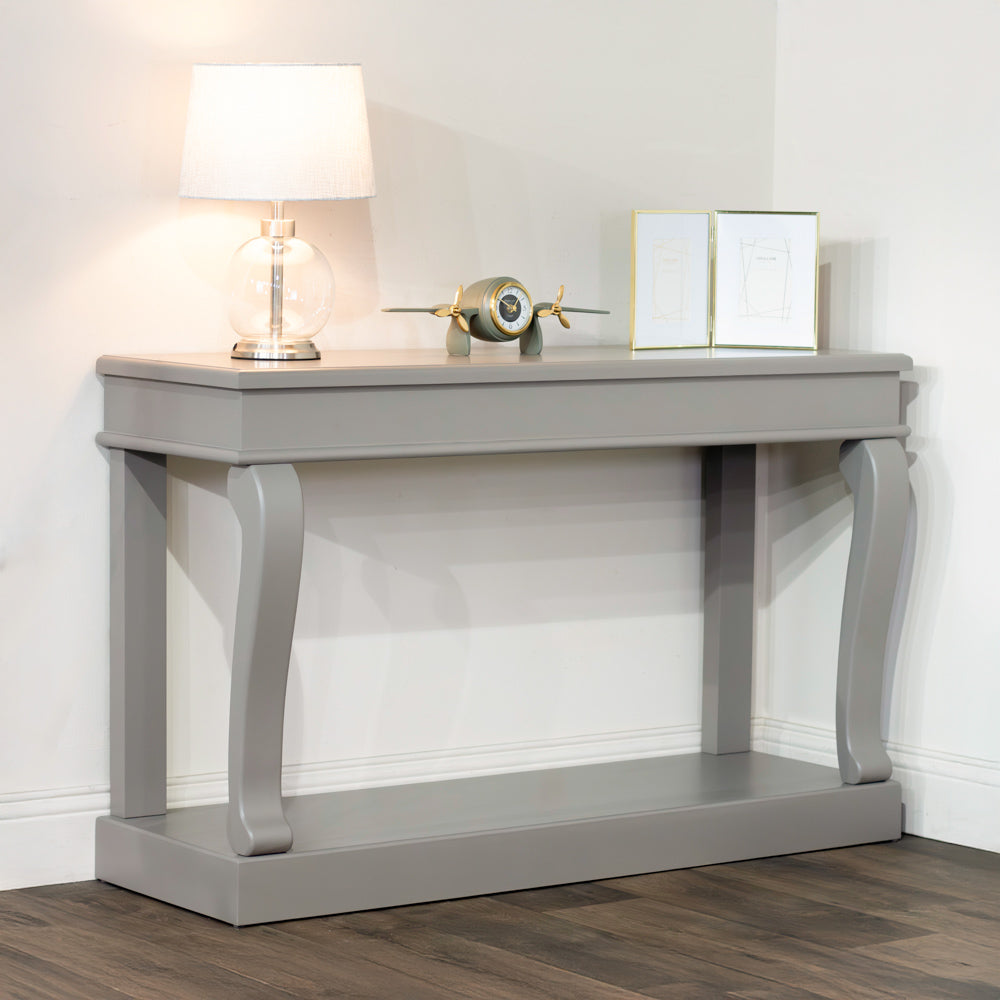 Scroll Mink Console Table