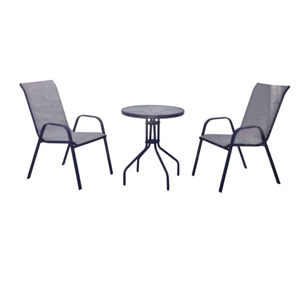 Azure Bistro Set in Blue