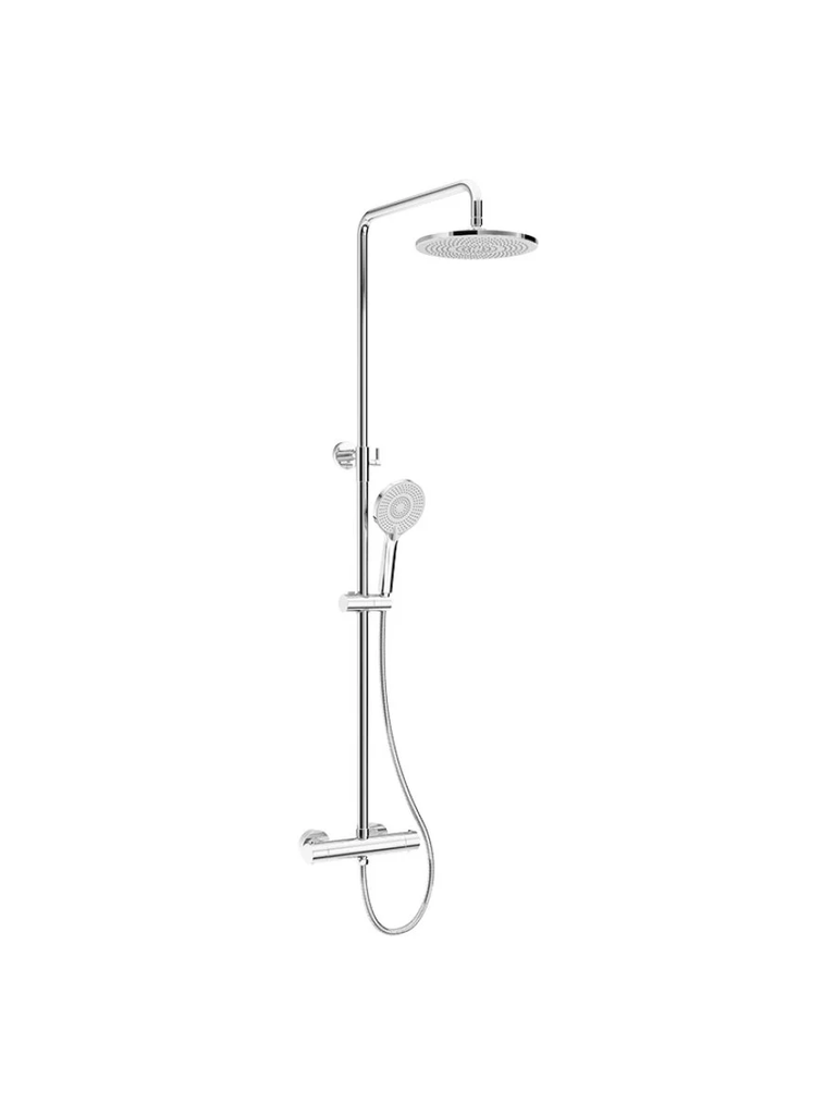 ALITA CHROME RAIN THERMOSTATIC SHOWER KIT