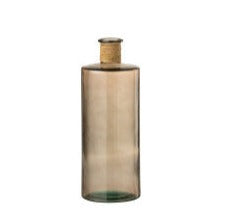 Vase Safari Glass Light Brown Small