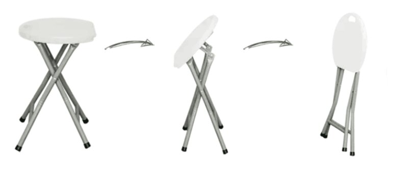 Folding Stool White