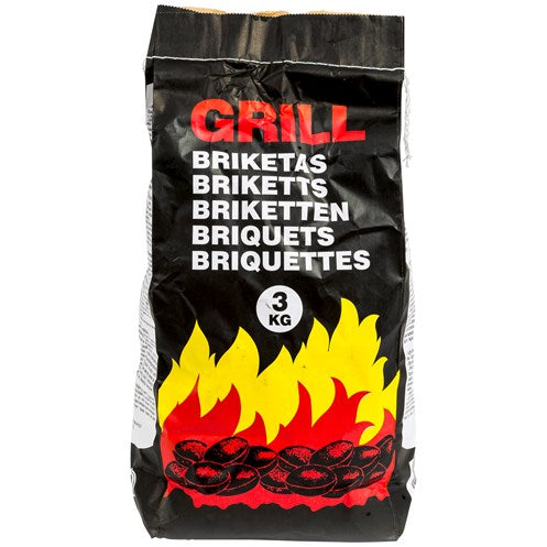 Grill & BBQ Charcoal Briquettes 3kg