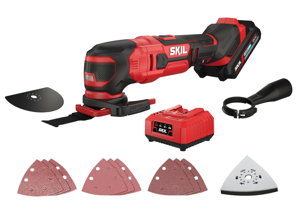 Skil Cordless Multi Tool Battery and Charger 20V 3620CA