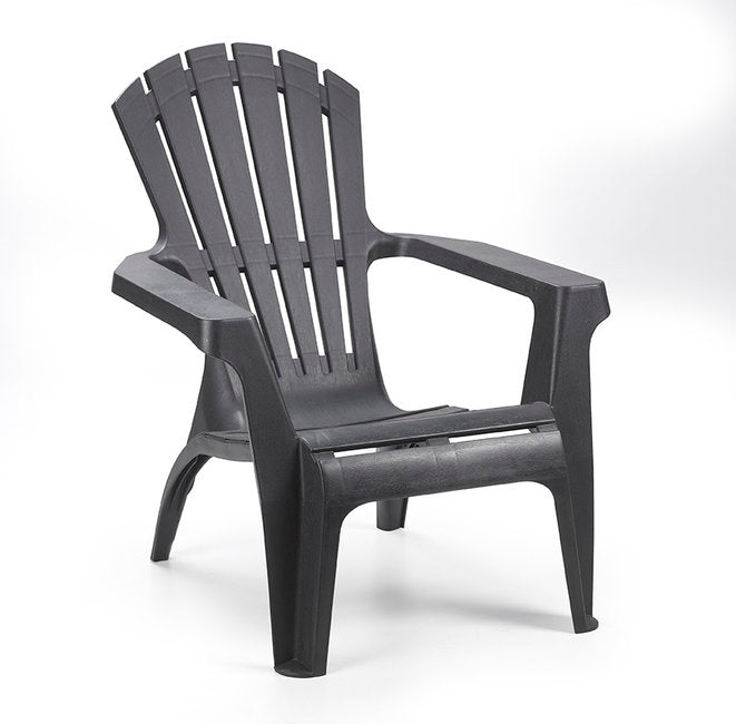 Dark Grey Garden Chair