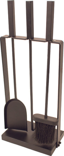 Black 3 Piece Companion Set