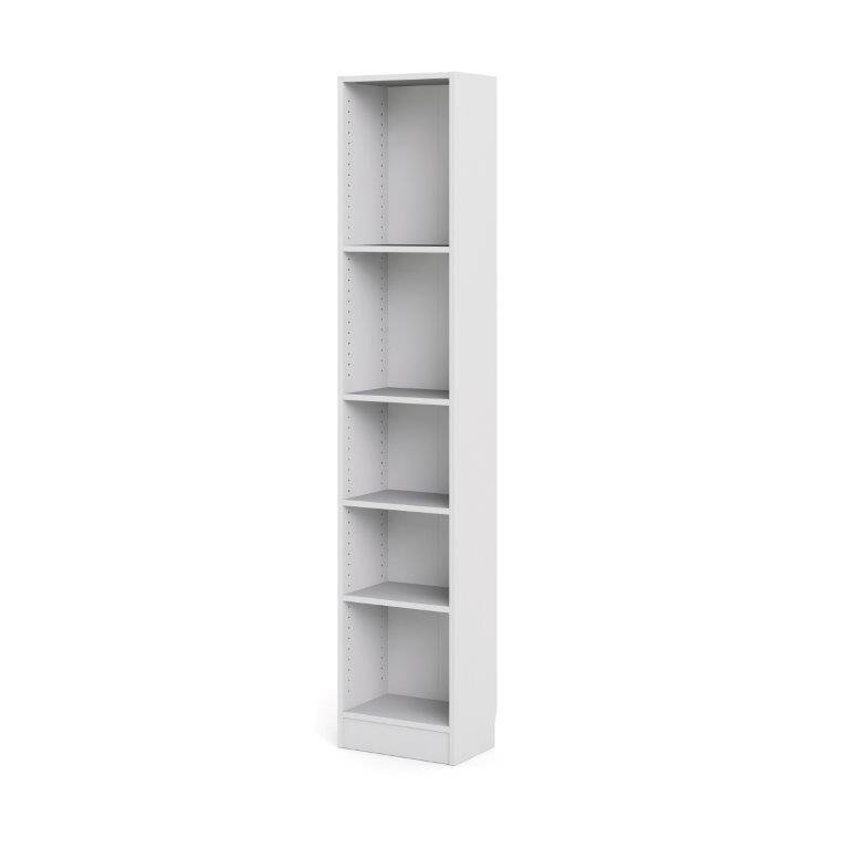 Basic Bookcase 4 Shelves White
