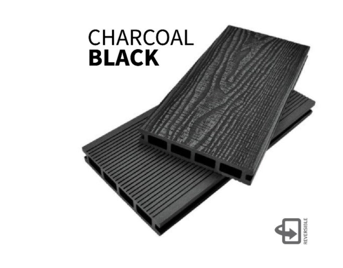 Composite Black Decking Board 3600X145X25MM