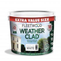 Fleetwood Weatherclad White 9L + 1L free