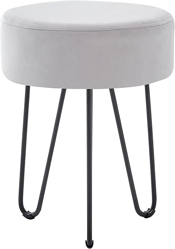 Stool Davy,Grey 35x40cm